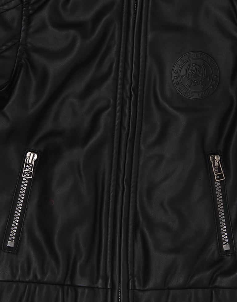 U.S. Polo Assn. Baby Boy Black Jacket